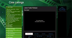 Desktop Screenshot of cine-listings.com